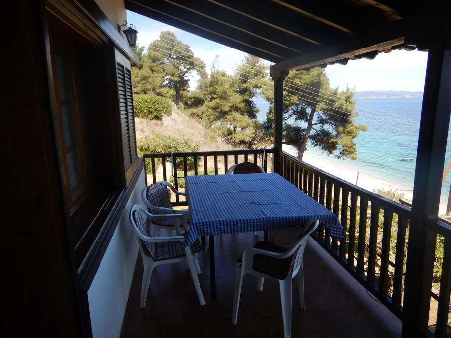 Sangue Blu Beachfront Villa Apartment Ayos Nikolaos Dış mekan fotoğraf