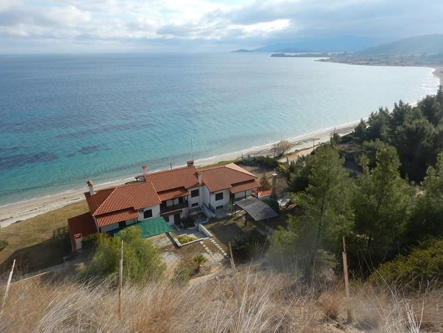 Sangue Blu Beachfront Villa Apartment Ayos Nikolaos Dış mekan fotoğraf